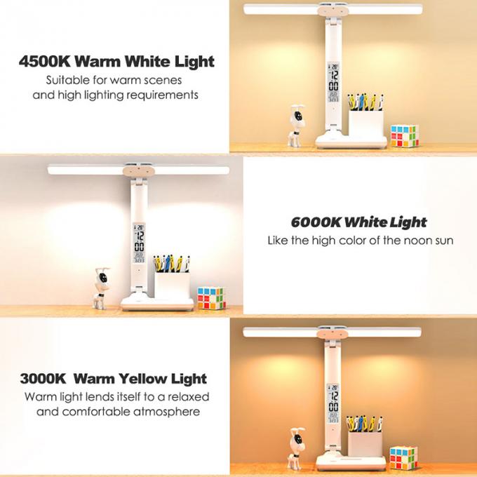 6500k 3200mah 7W Calendar LED Desk Lamp With Pen Stand 1