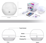 85mm Touch Remote Control Night Light Colorful Table Lamp For Living Room