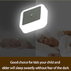 ABS 62mm Smart LED Night Light Cool White For Bedroom Toilet