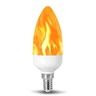 ABS Flicker Flame Night Light Bulbs 265VAC E14 Flickering Candle Bulb