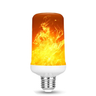 5W E27 Flicker Flame Night Light Bulbs For Christmas Decor