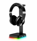 RGB 26.7cm Ambient Night Light CE Led Headset Stand For Computer Desktop
