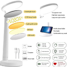 10W 46.5cm Smart Touch Stepless LED Desk Lamp With 3 Color