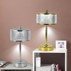 E27 RGB Acrylic LED Desk Lamp 100v Round Coloured Glass Table Lamps