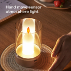 Hand Induction Sensor LED Candle Night Light , Smart Home Lights For Restaurant