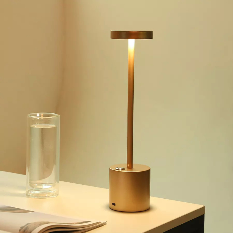 Rechargeable Portable Bedside Night Light DC6V Led Table Lamp Restaurant