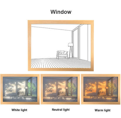 Ins Style As Gift Bedside Night Lights Dimmable LED Desk Decorative Light Painting For House Home